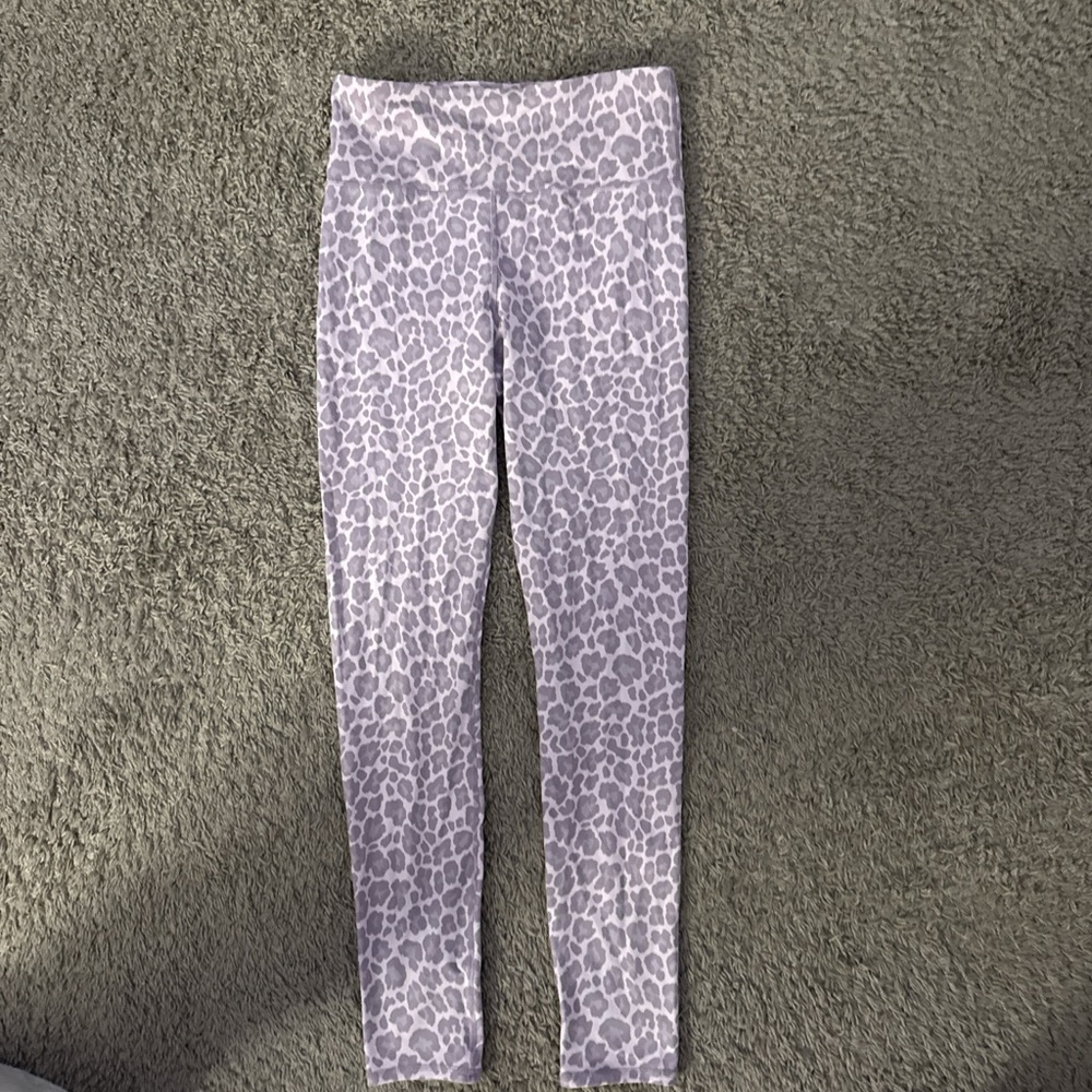 GAP Kids Animal Print Leggings - Light Gray